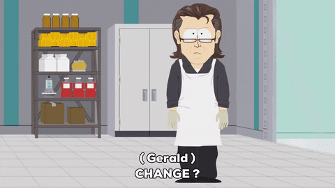 change entering GIF by South Park 