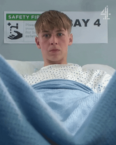 Scared Bad News GIF by Hollyoaks