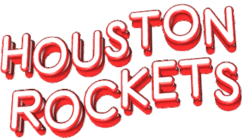 Houston Rockets Sport Sticker by GIPHY Text