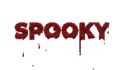 Halloween Dripping Sticker by MULTI AWESOME STUDIO