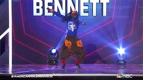 Dance Nbc GIF by Ninja Warrior