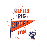 Super Bowl Football Sticker by Andi Butler