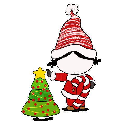 Happy Papa Noel Sticker by Muxotepotolobat