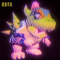 Polygon1993 art anime glitch 90s GIF