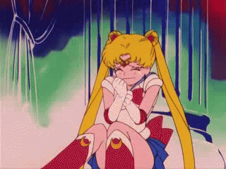 sad sailor moon GIF