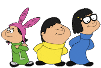 Bobs Burgers Burger Sticker