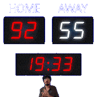 55 Away Sticker