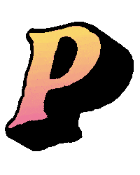English P Sticker by NeighborlyNotary®