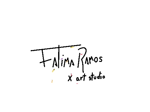 fatimaramosartstudio signature fatimaramosartstudio fatimaramos Sticker