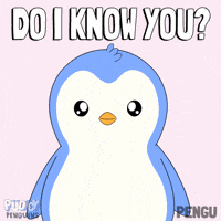 Who Are You Penguin GIF by Pudgy Penguins