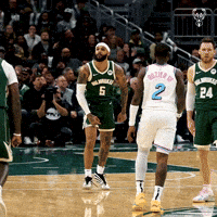 Basketball Celebrate GIF by Milwaukee Bucks