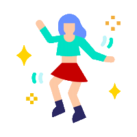 snackmagic dance glow snackmagic bystadium Sticker