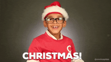 Merry Christmas Reaction GIF by Children's Miracle Network Hospitals