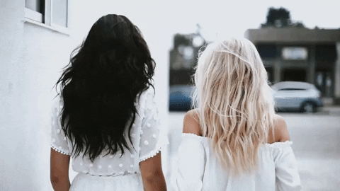 friends girls GIF