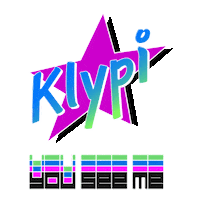 klypi you see me klypi klypi you see me klypi eyeshadow Sticker