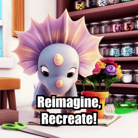 Diy Recreate GIF by Divineasaur