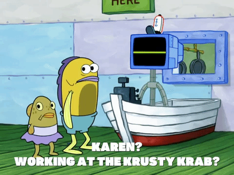 season 8 karen 2.0 GIF by SpongeBob SquarePants