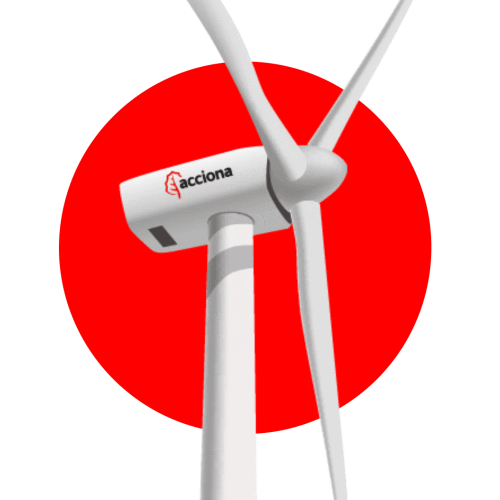 acciona clean energy regeneration renewable energy renewables Sticker