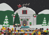 christmas tree GIF by South Park 
