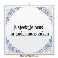 Spreuk Afleiding GIF by Tegelspreuken.nl