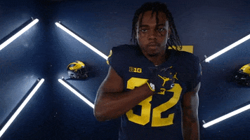 Go Blue College Football GIF by Michigan Athletics