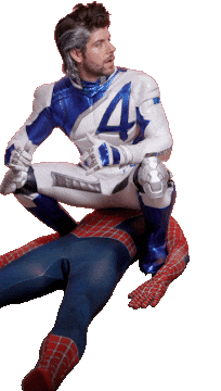 Gamer Spiderman Sticker