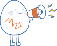 Egg Talking Sticker by M21.hk