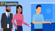 Explainly art animation animated money GIF
