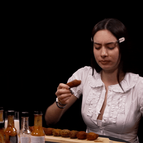 Hot_Ones_Germany giphyupload spicy hot ones chicken wings GIF