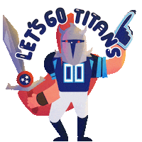 Tennessee Titans Football Sticker by Manne Nilsson