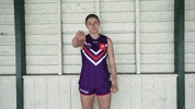Mic Drop GIF by Fremantle Dockers