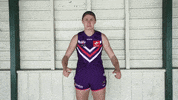 Thumb Thumbs Down GIF by Fremantle Dockers