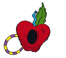 Big Apple Sticker by Sneaker Con
