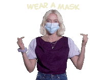 Mask Stay Safe Sticker by Astrid_S