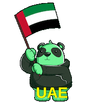 Proud Abu Dhabi Sticker by SuperVerse
