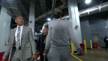 james harden arrival GIF by NBA