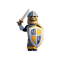 Marian University Knights Sticker by Marian Cheer