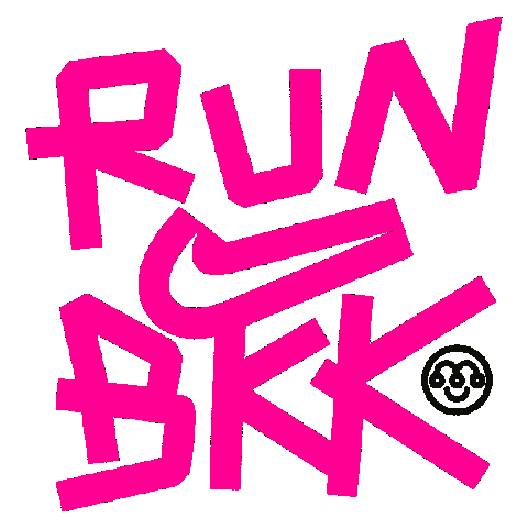 Nike Running Bangkok Sticker by Nike