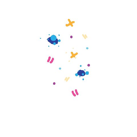 Dog Stars Sticker by MOZOMOZO もぞもぞ