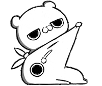 ブチギレ毒舌くま Sticker by クレイジー闇うさぎ