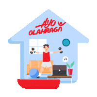 Fitness Workout Sticker by kemenpora