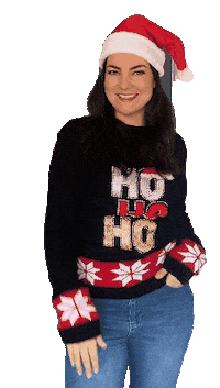 Christmas Hello Sticker by JessWorks