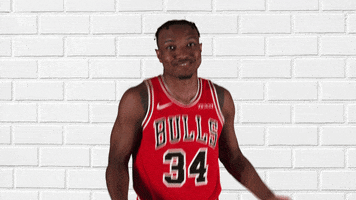 Wendell Carter Jr Idk GIF by Chicago Bulls