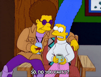 happy marge simpson GIF