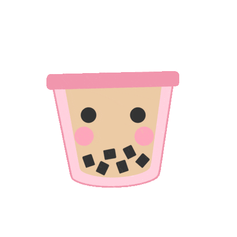 serennii giphyupload bubble tea bbt seren1ty Sticker