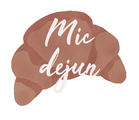 Breakfast Croissant Sticker