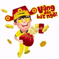 Gold Cheer GIF by Vĩnh Tường