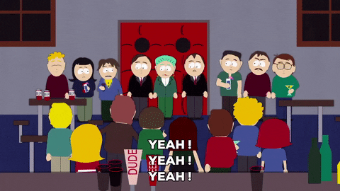 agreeing hell yeah GIF by South Park 