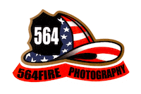 564FirePhotography photography hat photographer helmet Sticker