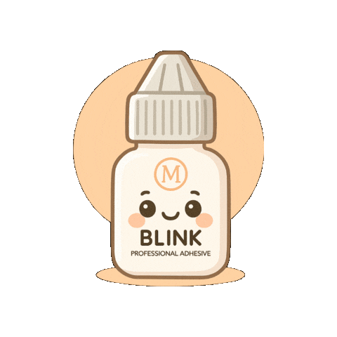 Blink Lashes Sticker by Mega Lash Academy